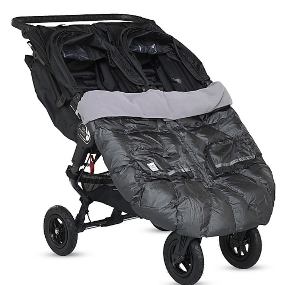 7AM enfant Duo Double Stroller Blanket in Purple